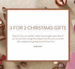 Thorntons Christmas chocolate gifts 3 for 2 + %20 discount