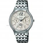 Casio Sheen Ladies' Stainless Steel Crystal Set Watch, was 160, now £79.99, (+ save £10.00 through quidco) @ h. samuel
