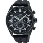 Pulsar Men's BIP solar chronograph strap watch px5015x1
