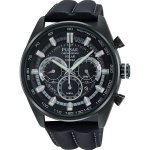 Pulsar Men's BIP solar chronograph strap watch px5015x1