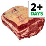 Counter Tesco British Beef Bone In Rib Joint Kilo