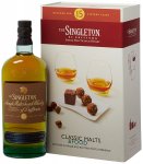 Singleton of Dufftown 15 Year Old Single Malt Scotch + 4 whisky tasting glasses + recipe book