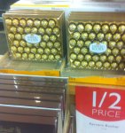 Ferrero rocher 525g tray - £8.00 instore @ Booths