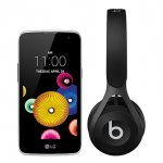 LG K4 Blue + Beats EP Headphones includes £10 top up