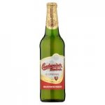 Budvar Czech lager a bottle with Waitrose PYO