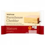 Waitrose Farmhouse Cheddar - 700g with PYO £3.60