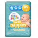 Reduced Asda Little Angels swim nappies (medium) 10, also Xmas nappies