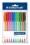 Staedtler Rainbow Ball Pens 10 Pack 1/2 PRICE TESCO DIRECT (FREE NEXT DAY C&C)