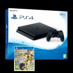 PS4 Slim 500GB Black Console + Fifa 17 + 2 Free items of your choice