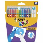 Bic Kids Colour and Erase Felt Pens x 10 and Ink Eaters x 2 1/2 PRICE WILKOS (C&C)