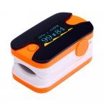TOOGOO(R) OLED Finger Tip Pulse Oximeter Oxymeter Blood Oxygen Monitor Black+Orange (Sold by Toogoo