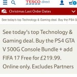 PS4 GTA V 500G Console Bundle + add FIFA 17 Free