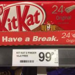 24 pack KitKat Fingers