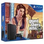 PS4 Slim 500GB with Grand Theft Auto V and Fifa 17