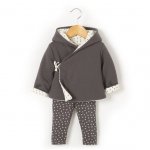2-Piece Hooded Cardigan and Trouser Set (was £23) Now 6.21 delivered at La Redoute