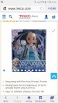 Elsa singing doll