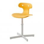 Height adjustable desk chair (GREY or YELLOW) online/instore