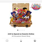 £20 to spend on sweets online