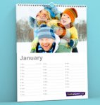 A3 Personalised Photo Calendar £9.60 delivered @ Funkypigeon.com