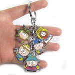 Cartman, Stan, Kyle, Kenny, Butters Metal Keychains @ Sold by Animation Fan Store