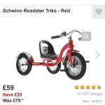 Schwinn 12" trike