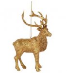 Linea Gold deer decoration