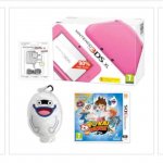 Pink 3ds xl with yo Kai watch, charger
