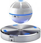 ICE Orb Floating Bluetooth Speaker - White/Blue via