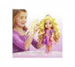 Rapunzel magic hair glow doll