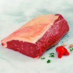 Tesco Meat Counter Beef Sirloin Joint price per kg =