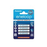 Back in stock: Panasonic Eneloop pre-charged, rechargeable AAA 4 Pack (retain 70% of charge for 5 years & rechargeable 2100 times) 7dayshop (or 8-pack £10.49 also - see link in original post)