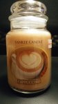 Cappuccino, sage large jar candles