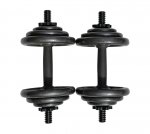 Pro Fitness Cast Dumbbell Set - 20kg