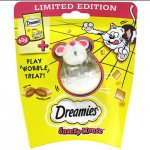 dreamies cat treats with toy £1.00 Poundworld