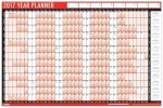 Jan 2017 - Jan 2018 Wall Planner, Dry Wipe with stickers and pens Dispatched from and sold by EJ Supplies / Amazon