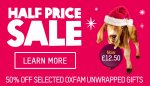 Oxfam sale.. their partners donate to make up the price