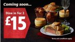 Valentines Day Meal Deal for Two - Morrisons (Signature Range) - Includes Starter, Main Course, Side Dish, Dessert and a Bottle of Wine, Prosecco or Chocolates - From 10th February - "Here's to a Wonderful Evening