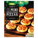 Frozen party food each (but some are £1.00) at ASDA - sausage rolls, mini pasties, pizza, wedges, chicken bites and more