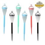 6 x Waterproof Outdoor Solar Landscape Lighting, 7 Color Changing Stake Lights Sold by FJBMW