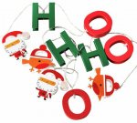 Battery Operated Ho Ho Ho String Lights