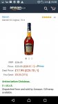 Martell vs fine cognac 70cl