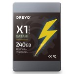 Drevo X1 Series 240GB SSD 2.5-inch Solid State Drive SATA3 Read 550 MB/s Write 470 MB/s |