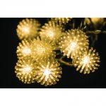 10 battery operated LED snowball lights (C&C available)