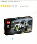 LEGO Technic Police Interceptor 42047
