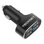 Car Charger, TeckNet 4 Port PowerDash D2 9.6A/48W Rapid Travel @ amazon sold by Innovation Goal UK