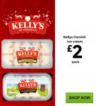 Ben & Jerrys 500Ml, Kellys 950ml, Mackies 1Lt, Carte Dor 900Ml Ice Cream, Various Flavours