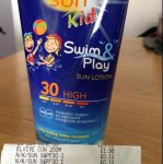 Nivea sun kids swim & play sun lotion 30 high
