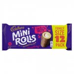 Cadbury Mini Rolls 12 Raspberry or Chocolate @ Tesco (13p each) Online and Instore