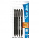 Paper Mate ComfortMate Fresh Ballpoint Pen Black 4 pack
