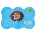 Tesco Baked Beans In Tomato Sauce 420G X 6 Pack